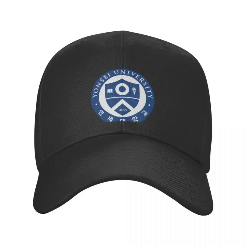 Yonsei University Seoul Korea classic T-shirt baseball cap golf cap dropshipping Western hat caps male Women's