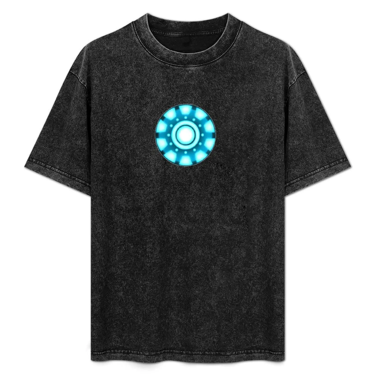 

Arc Reactor Tony T-Shirt Big and Tall Basic Tee Shirt