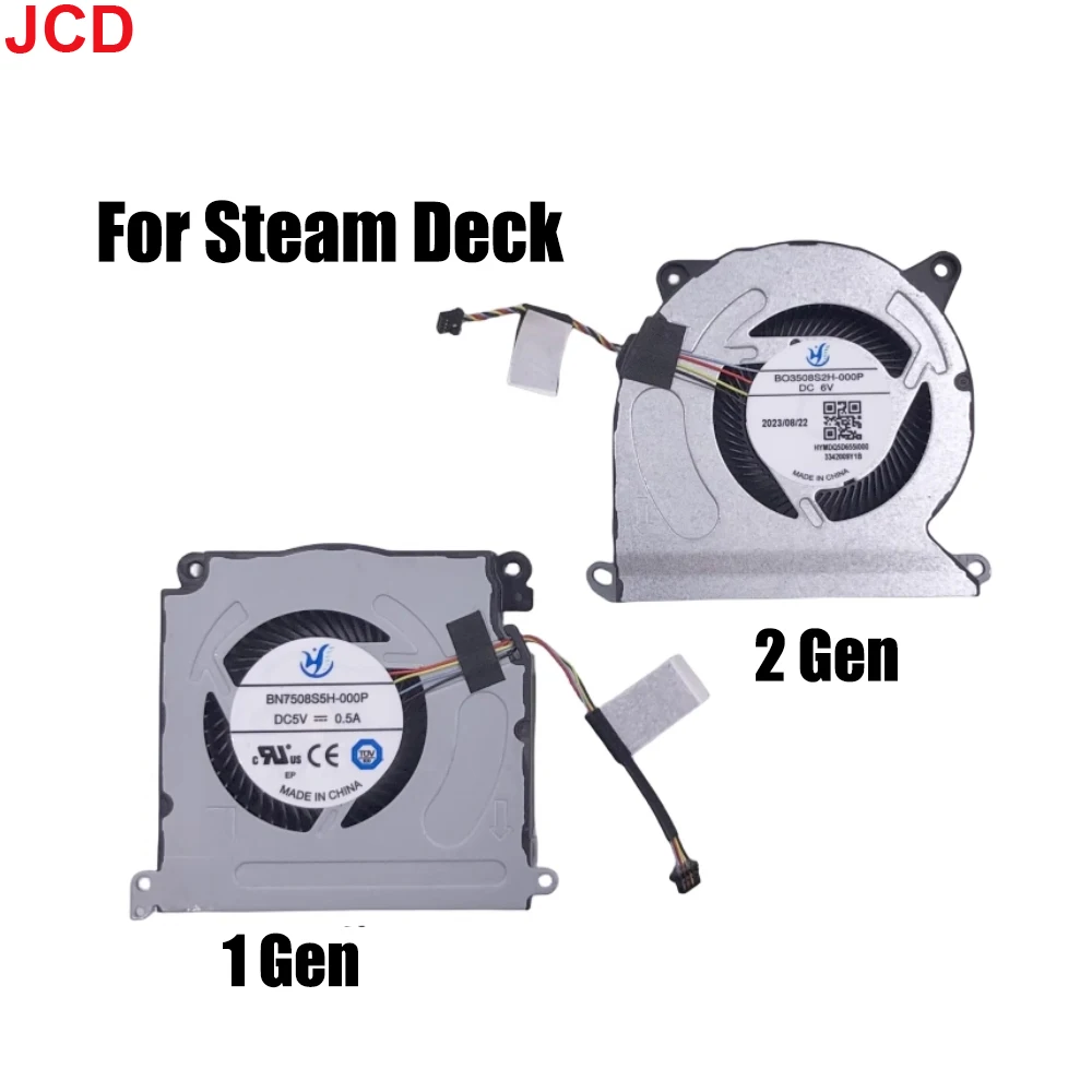 

JCD 1pcs For Steam Deck Gaming Handheld BN5010S5H-N00P Q1 Q2 Cooling Fan OLED Version Cooler Radiator