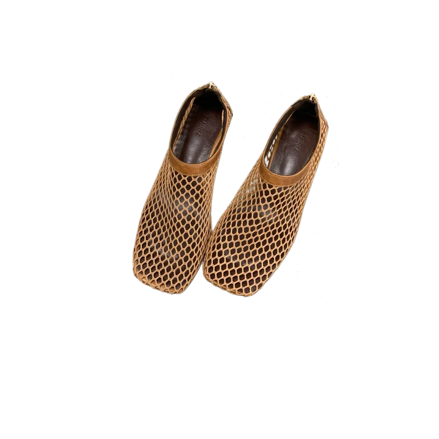 

Ladies Shoes Elegant Low Heel 3cm Black Mesh Square Toe Pumps Comfort High Heels For Woman 2026 Designer Shoes