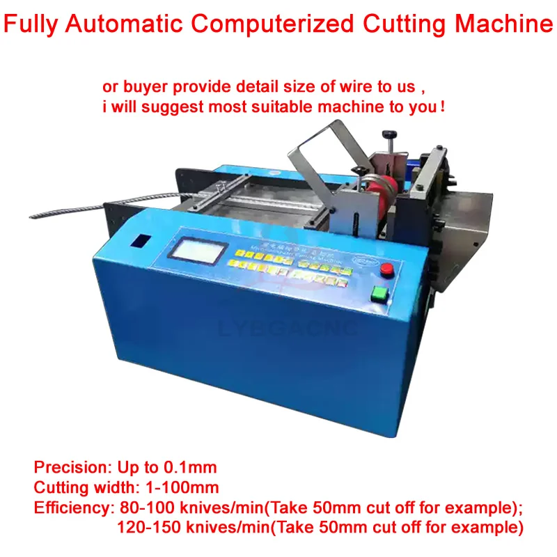 

LY-100 100ST 100S 100SA 100P Heat Shrink Tube Pipe Cutting Machine Automatic Insulation Sleeve Transverse Cutting Machine