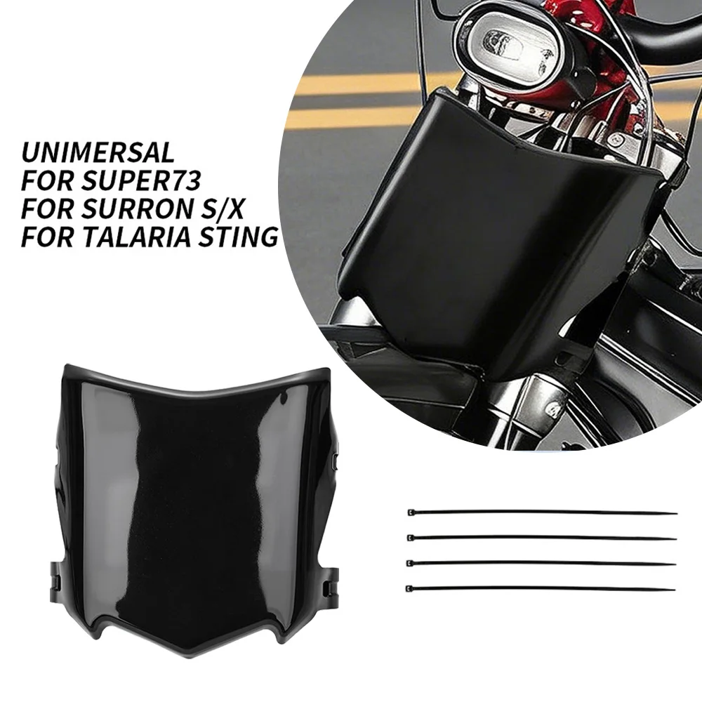 

For SUR Pit Dirt Bike Sur Ron Light Bee X Modified Plastic Front Number Plate License Plates Cover Motorcycle Accessories