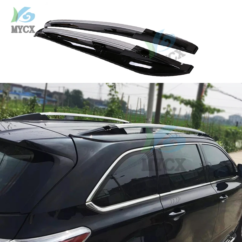 Suitable for 2015-2020 Toyota Highlander luggage rack Pilot high luggage rack lock screws-silver and black color selection