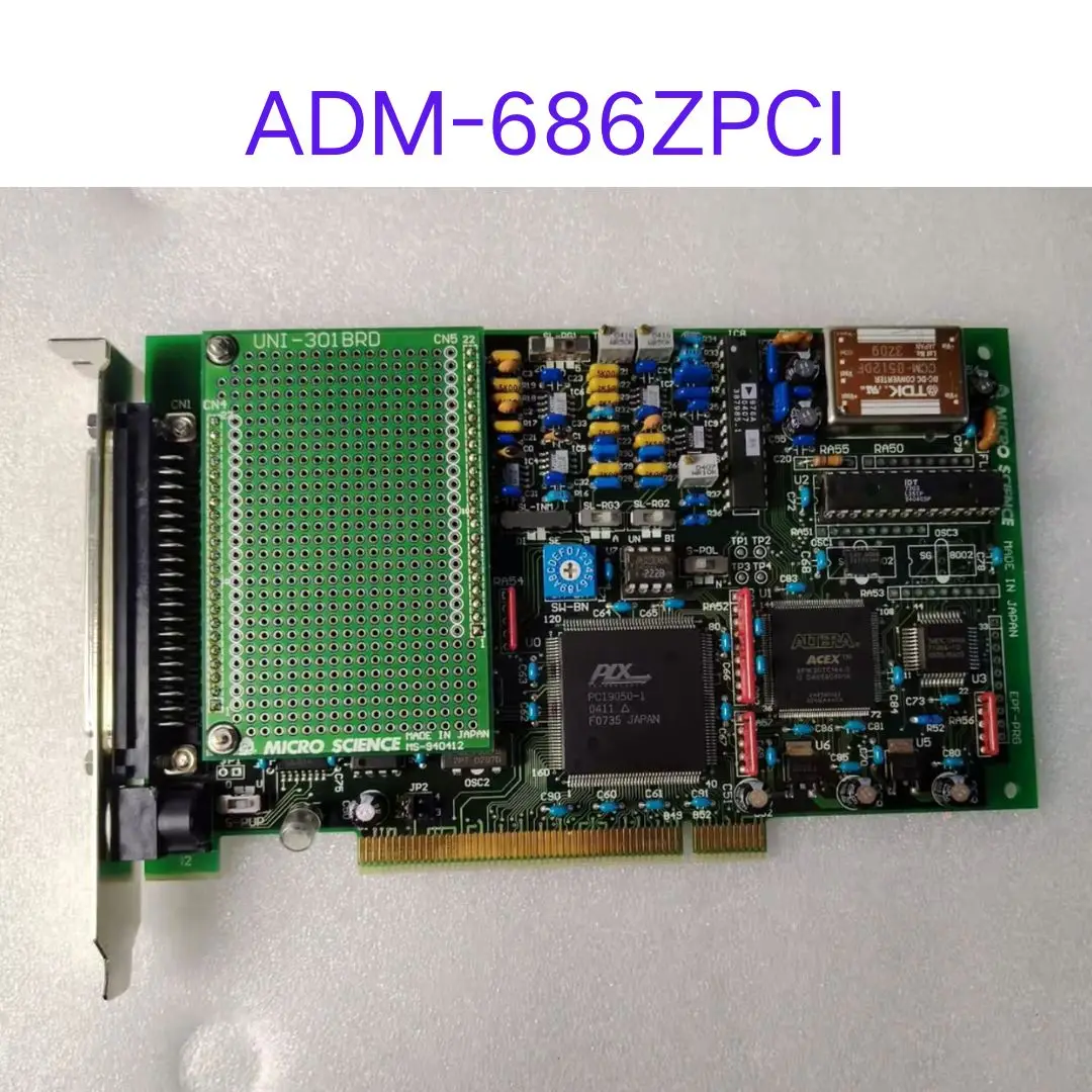 Data acquisition card ADM-686ZPCI Test OK Fast Shipping