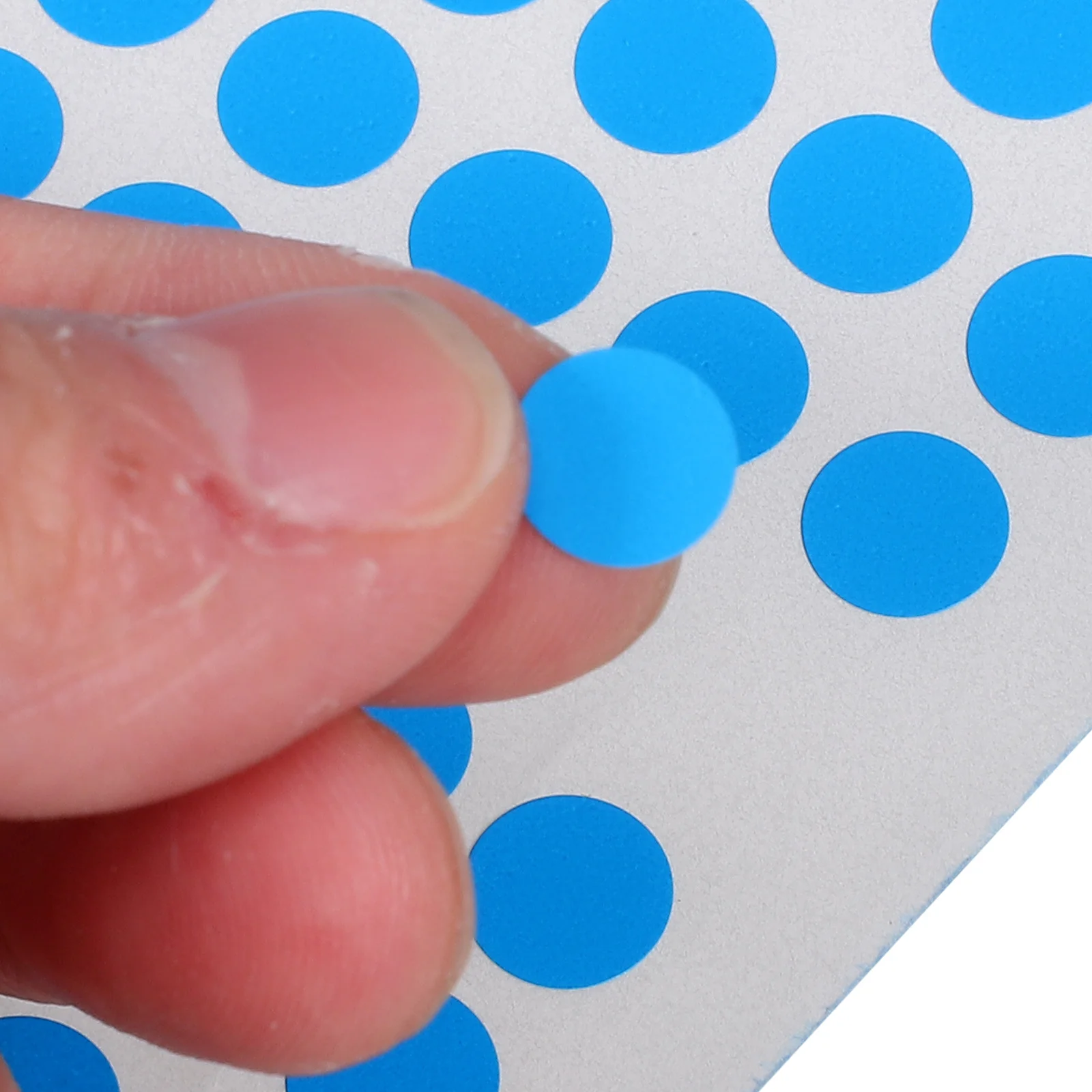 

10 Sheets Adhesive Round Dot Label Stickers Writable Colored Coding Sorting Sealing Stickers for Office Home Projects