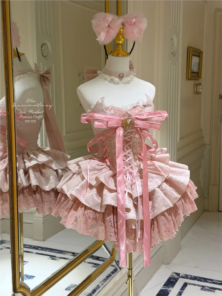 

New short ballet cute birthday dress
