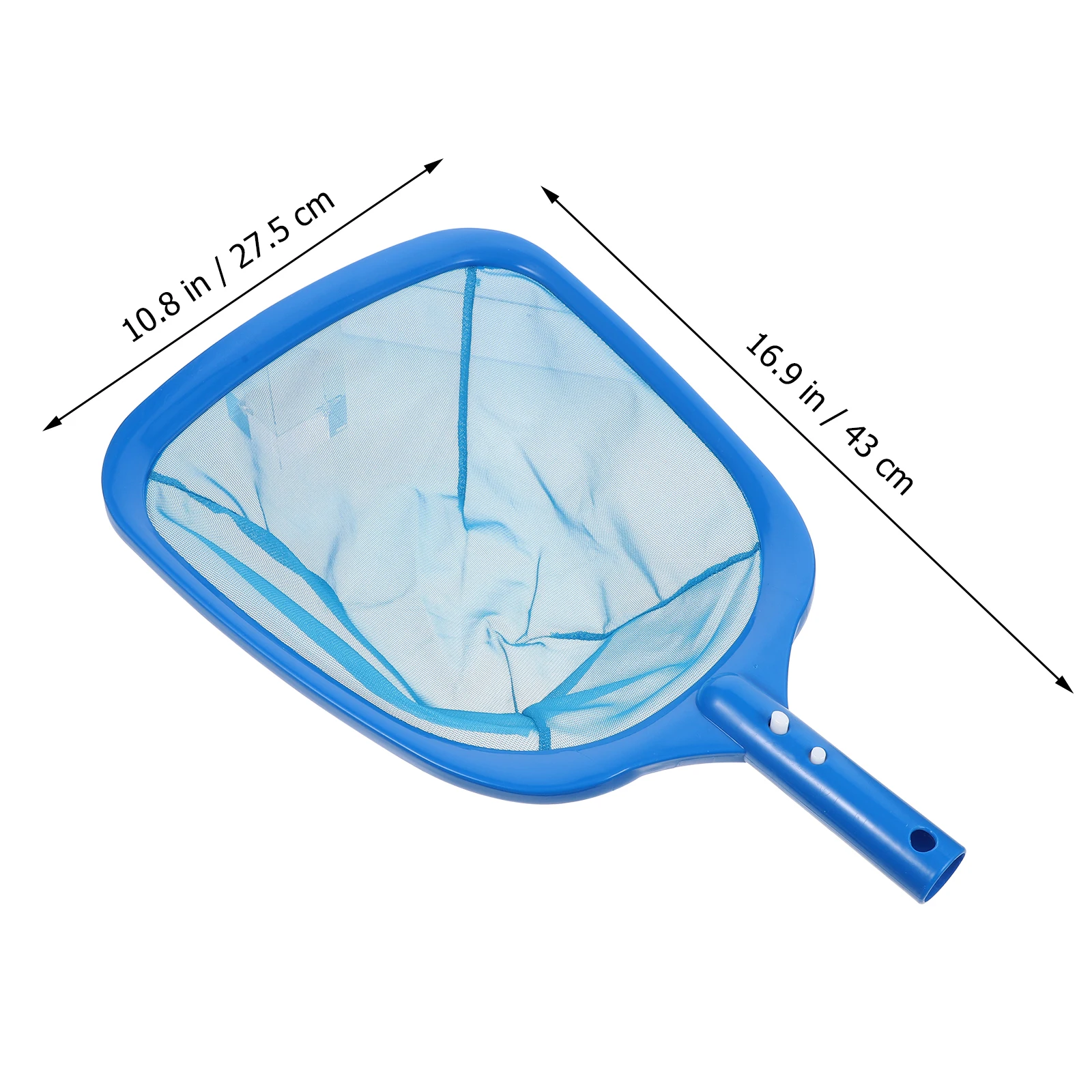 

Pool Cleaning Tool Durable Frame for Leaves Debris Fine Net Bug All Pools Pond Fountains Fish Tank Mesh Skimmer