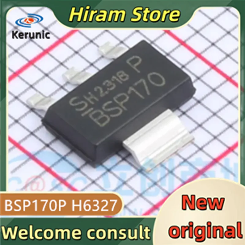 10PCS BSP170 New and Original BSP170PH6327 BSP170PH BSP170P