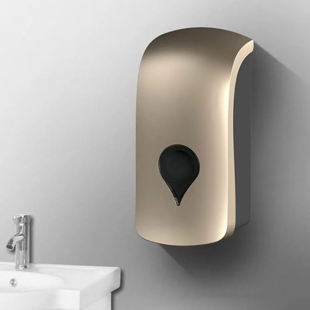 

Пластиковый материал, пенящийся дозатор мыла для рук, прозрачный дизайн, белый, черный цвет, пенный насос, ручной дозатор мыла, большая емкость