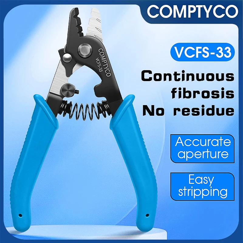 COMPTYCO VCFS-33 Three-port Fiber Optical Stripper/ Pliers/ Wire strippers FTTH Tools Optical Fiber Stripping Pliers