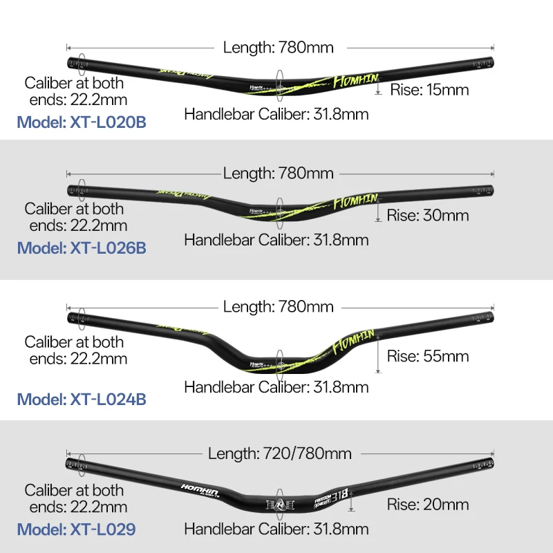 780 مللي متر المقود رفع 15 20 30 55 مللي متر الدراجة الجبلية الطريق المقود 31.8 مللي متر عيار الدراجة الجبلية