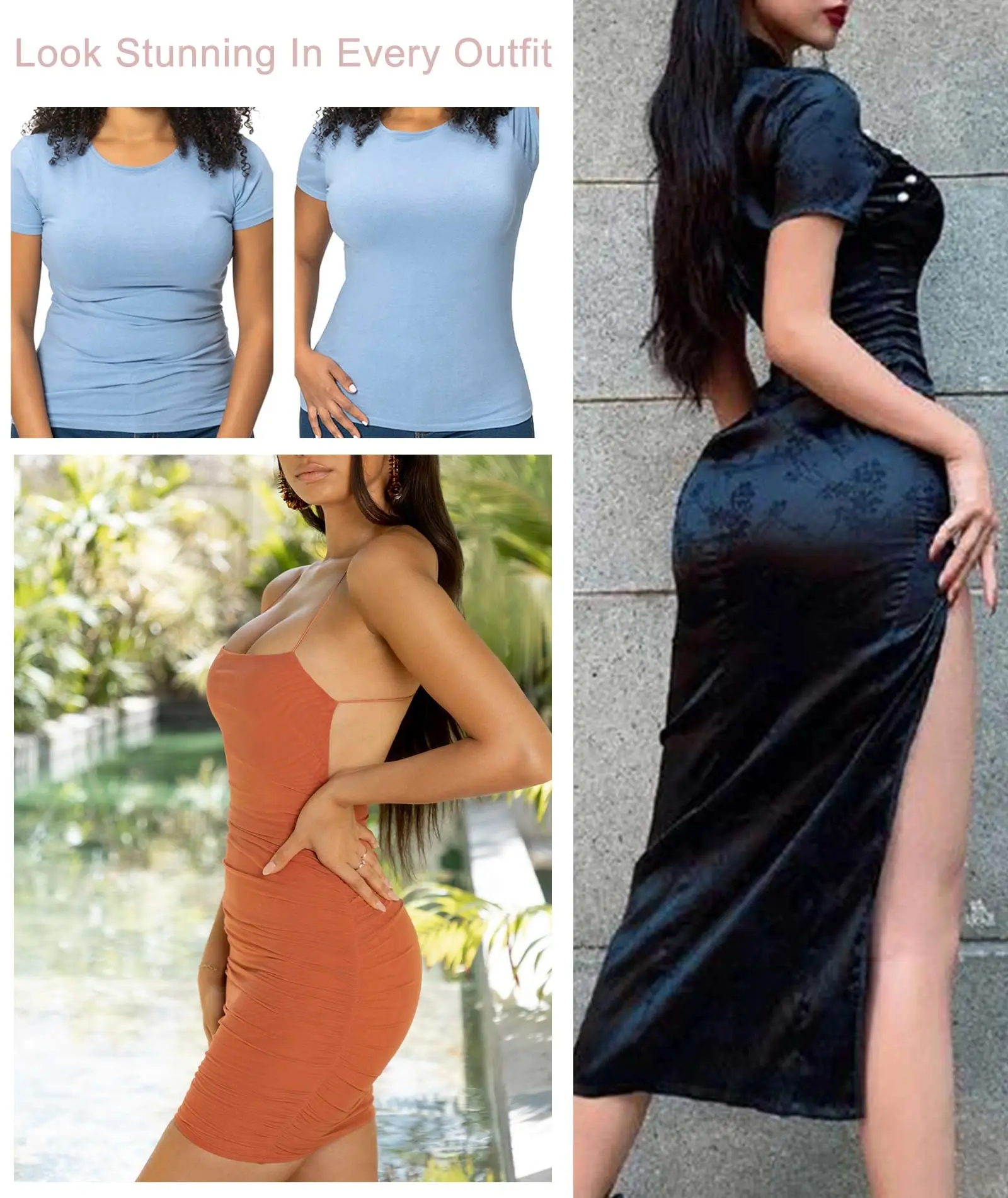 Shapewear for Women Tummy Control Butt Lifter Panties High Waisted Fajas Shorts with Hook Zipper Closure Fake Booty Plus Size