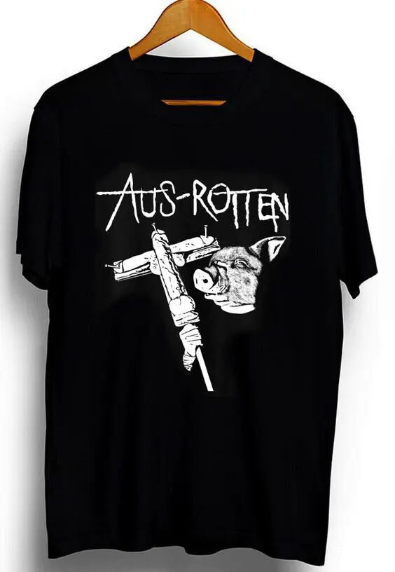 Crust Punk Band, Aus Rotten shirt, brand new shirt TE1969