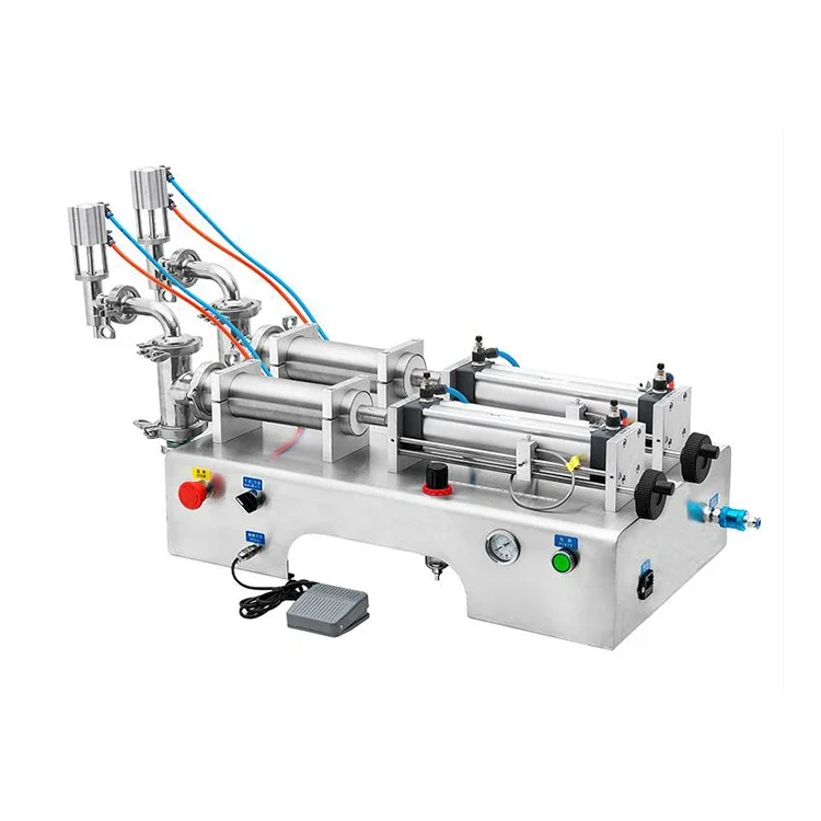 Double Head Liquid Filling Machine