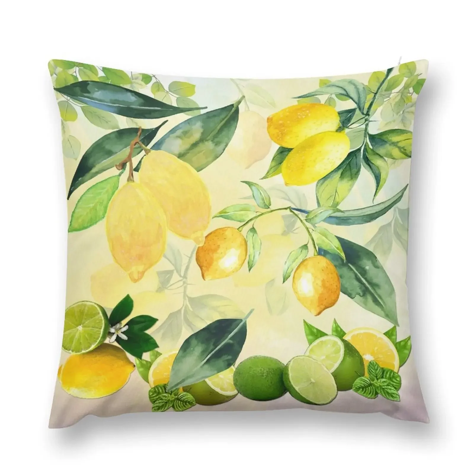 

In the Lemon Orchard Throw Pillow luxury sofa pillows Couch Pillows Cushions For Sofa pillow