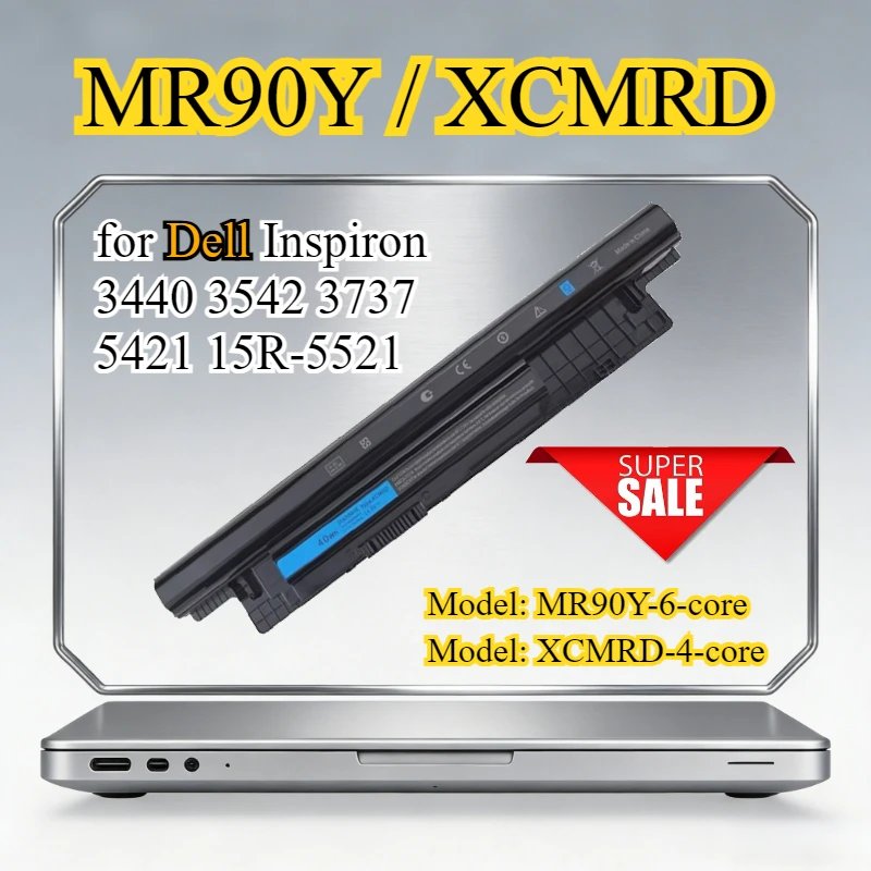 

MR90Y XCMRD Laptop Battery for Dell Inspiron 3440 3542 3737 5421 15R-5521 Li-ion Battery