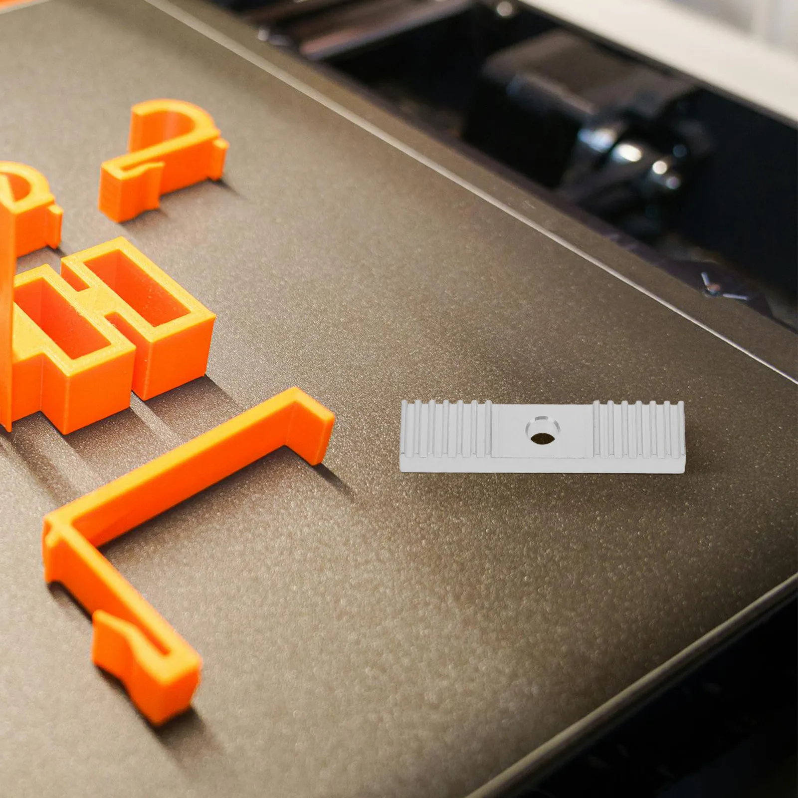 Gt2 Timing Belt Securing Clamp Aluminum Mounting Block 9x40mm Prevents Slippage Enhances Print Accuracy Compatible with Most 3D