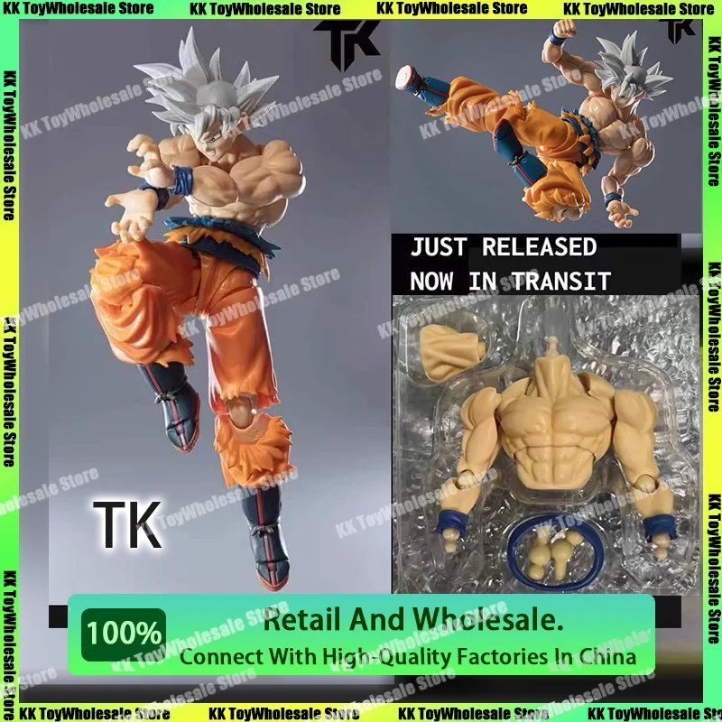 Tk Custom Dragon Ball Shf Ultra Goku Upper Torso Muscles Kit Accessories Son Goku Anime Action Figure Toy Gift Customized