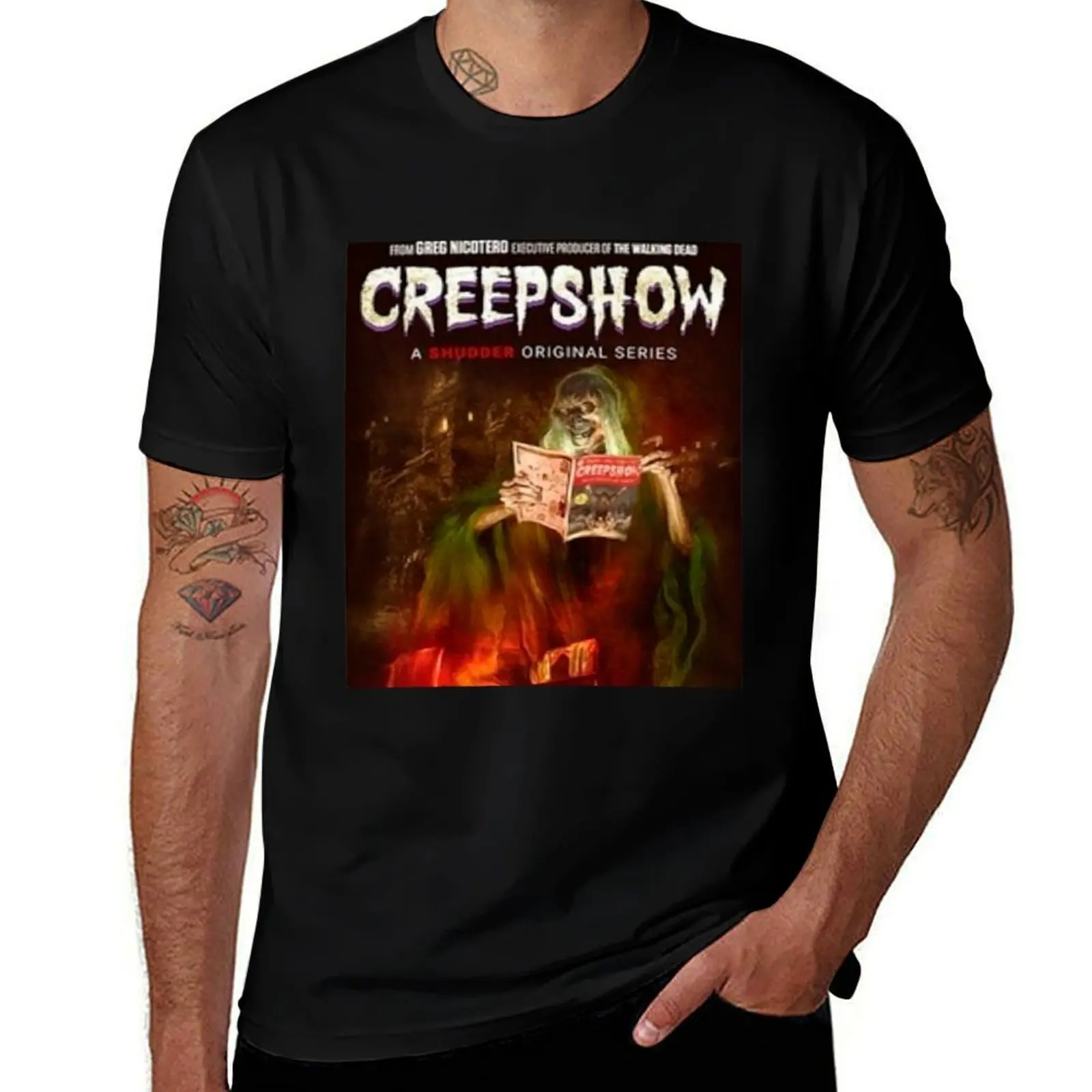 

Creep tv show T-Shirt t shirts for man cotton soft t shirt men 100% cotton luxury brand t shirt man casual T-Shirt