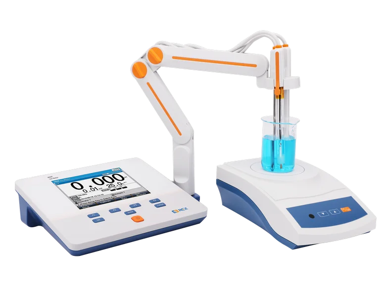 2026 PH200E المحمولة الفوق مقياس درجة الحموضة مختبر عالية الدقة تستر مع شاشة عرض LCD ph #3