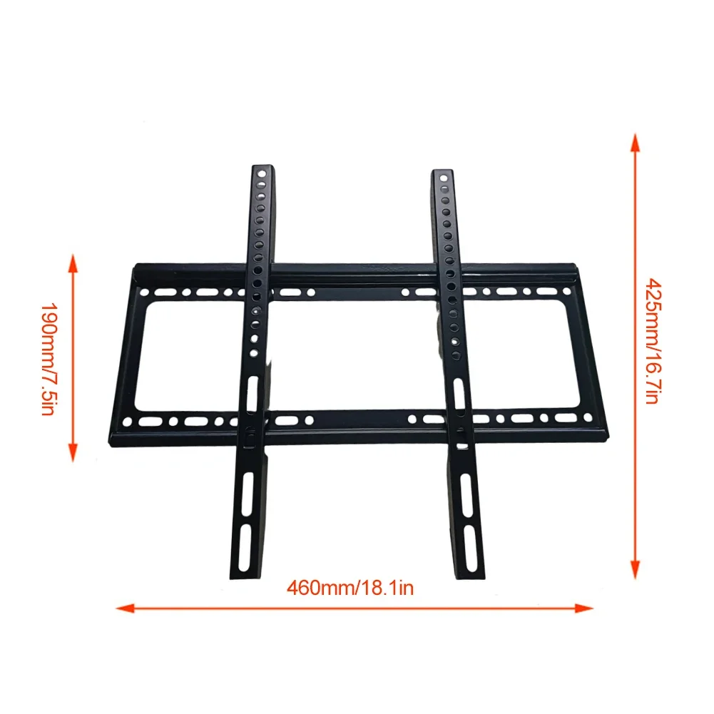 26-63Inch Tv Muurbeugel Universele Flat Panel Tv Frame Verstelbare Tv Mount Monitor Houder Met Niveau Voor Lcd Led Monitor