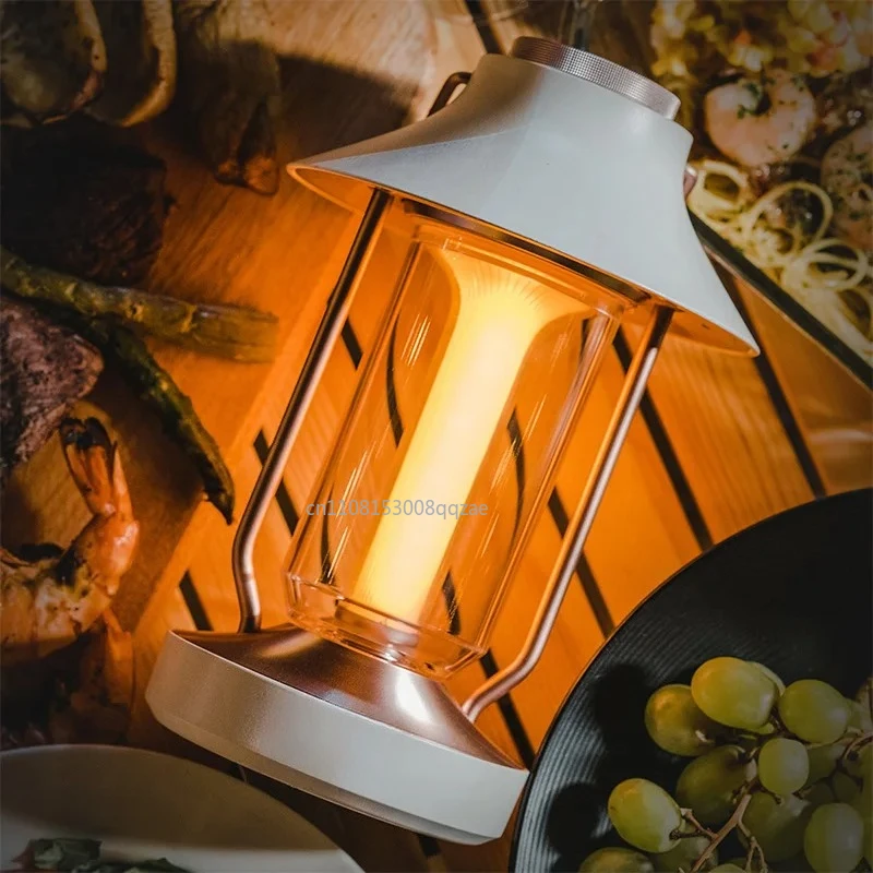 Classic LED Outdoor Camping Light Long Life Led Tent Light Hanging Horse Lantern Camp Warm Light Led Camp Lantern