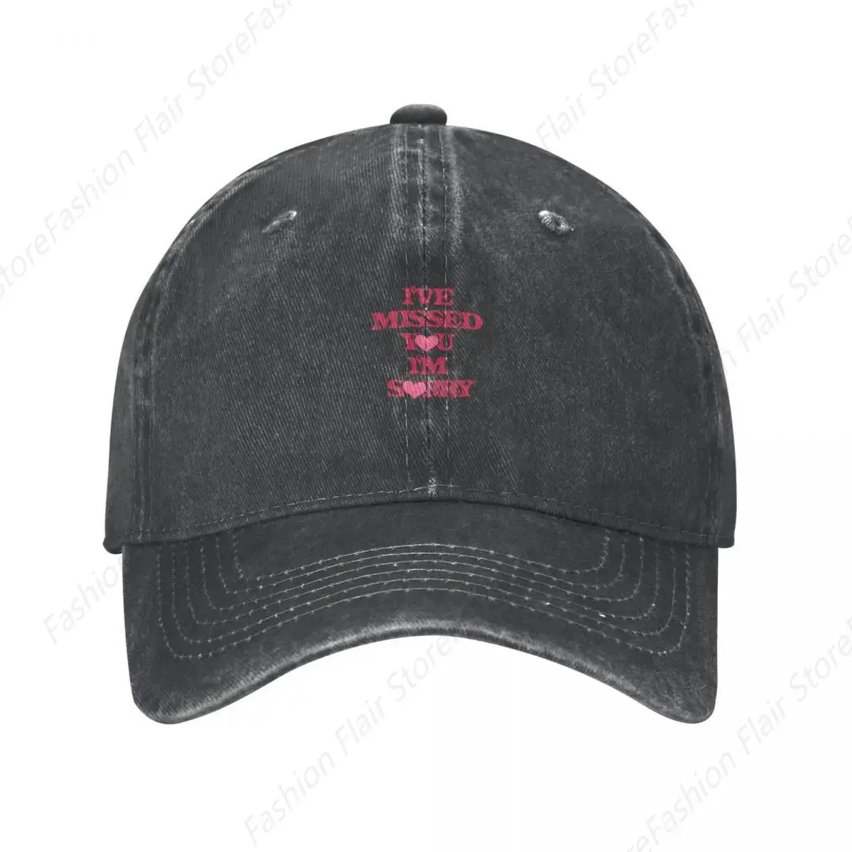 gracie abrams ‘i've missed you i'm sorry’ Sticker Cowboy Hat Hip Hop Snapback Cap Women's Beach Visor Men's