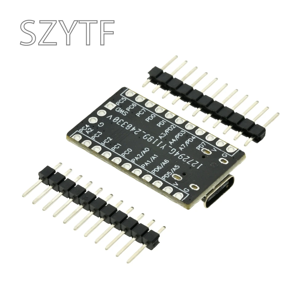 CH32V003F4P6 Core Board Development Board CH32V003 Microcontroller Module RISC-V Processor TYPE-C Interface