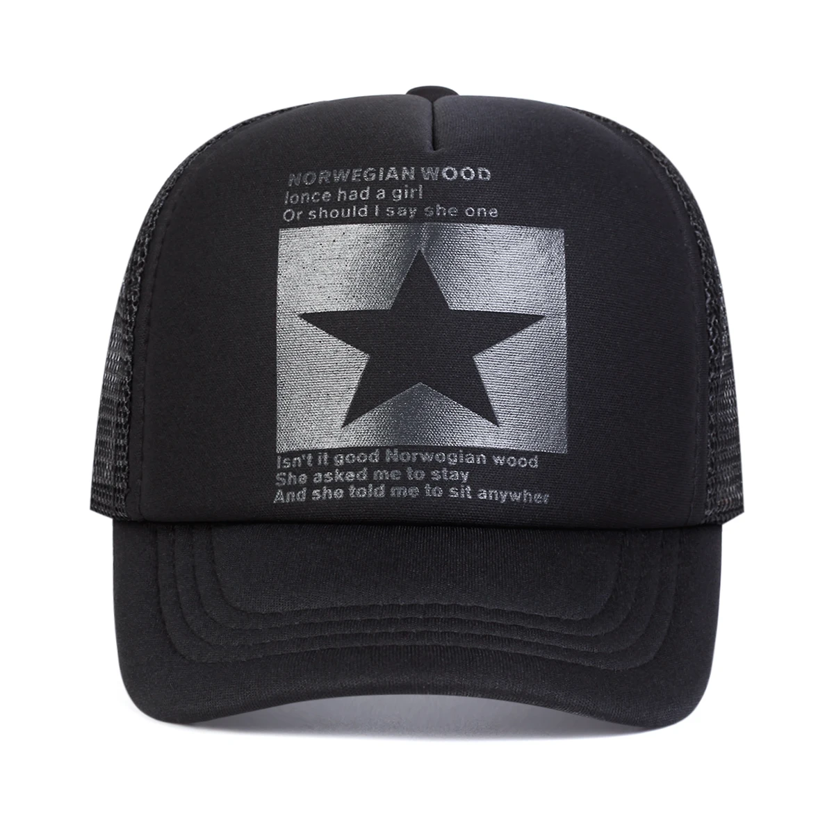 Children Five Pointed Star Print Baseball Net Caps Spring Summer Outdoor Adjustable Casual Hats Boy Girl Travel Sunscreen Hat