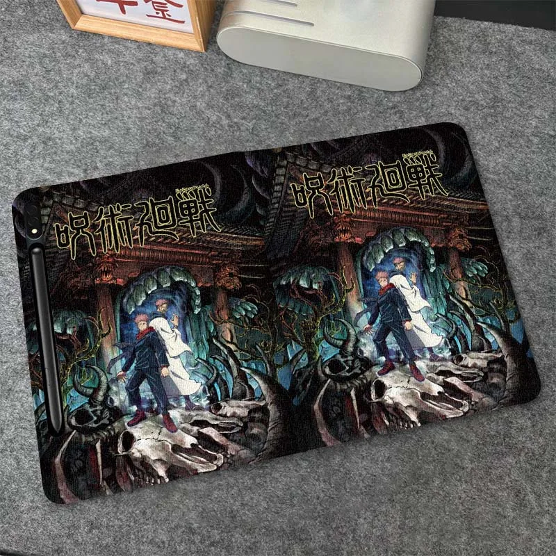 

J-Jujutsu K-Kaisens Anime Tablet Case For Samsung Galaxy Tab S7 S8 S9 S10 FE Plus Lite 11 12.4 13.1 Inch