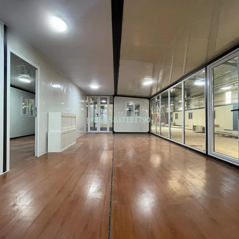 Waterproof 20Ft 40Ft Container House Expandable Prefabricated House Kitchen Prefab Granny Flat Mobile Tiny Home Casa Contenedor