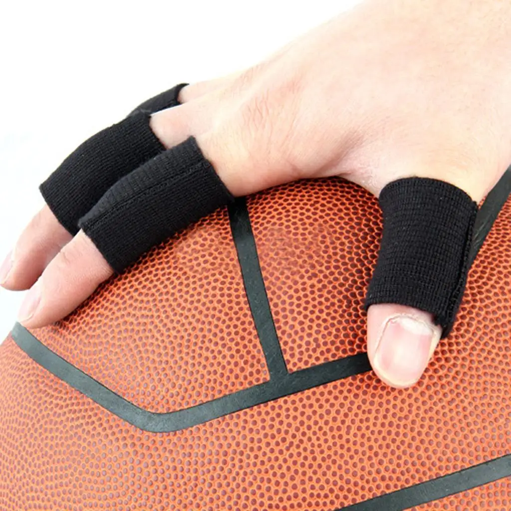 

Nylon Finger Splint Adjustable Finger Guard Basketball Accessories 10 Pieces for Sports Protection