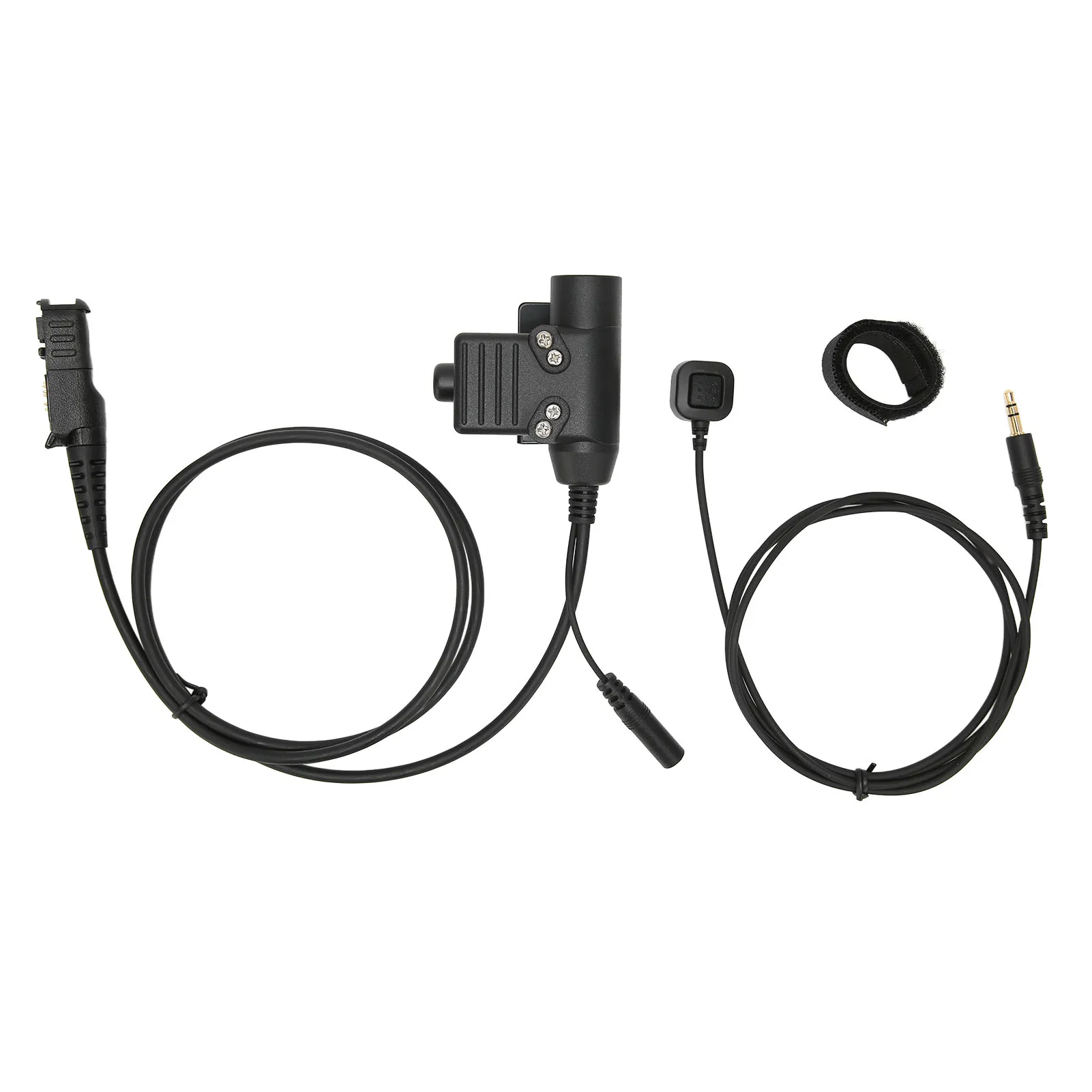 U94 PTT + Finger Mic Hands Free PTT Adapter for MOTOROLA XiR P6600 P6620 DP2400 MTP3250 DEP550 DP2400 MTP3550 MTP3150 U94 PTT