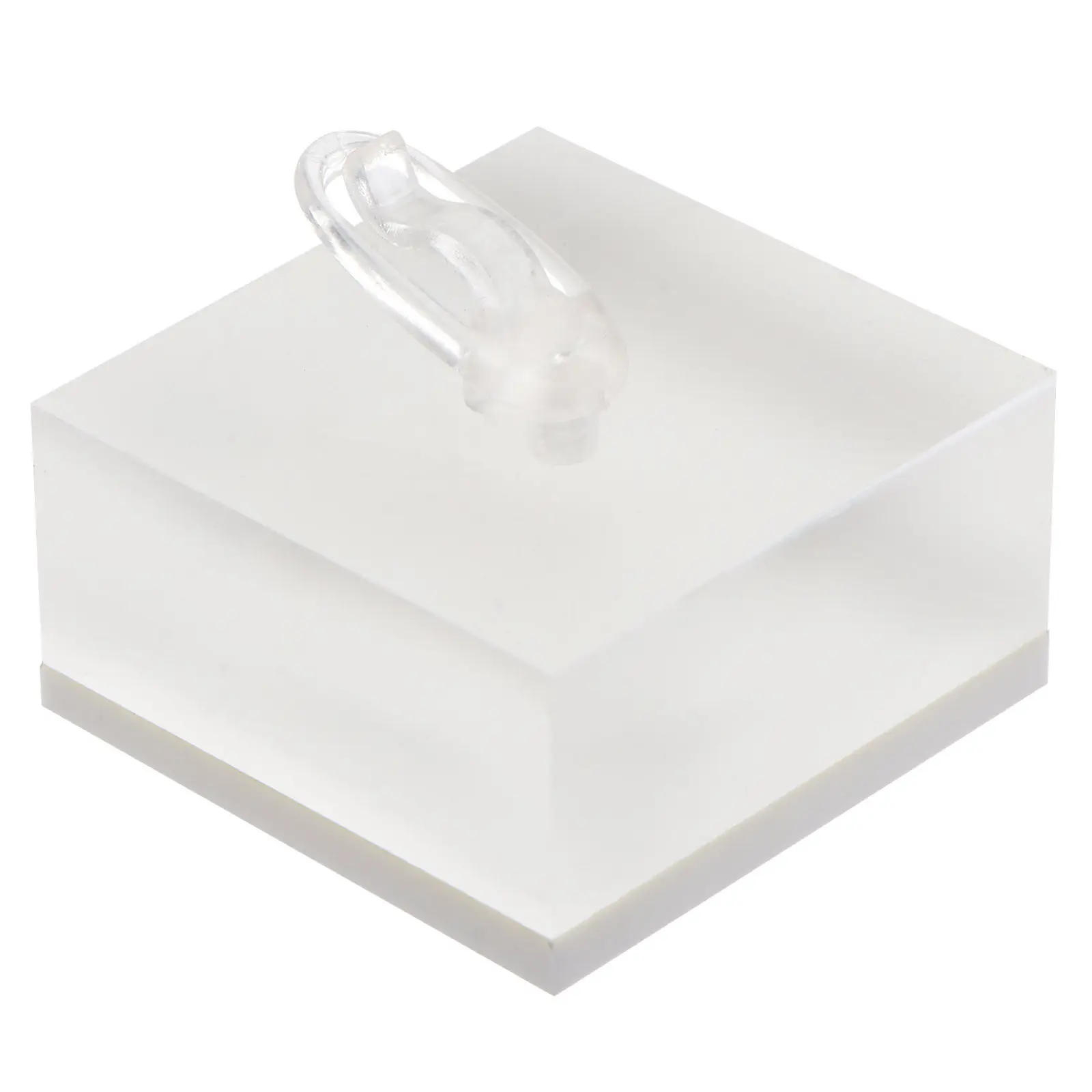 1Pcs Ring Display Holder Unique Shape Acrylic Jewelry Storage Rack Compact Size for Home Jewelry Shop Ring Display Holder
