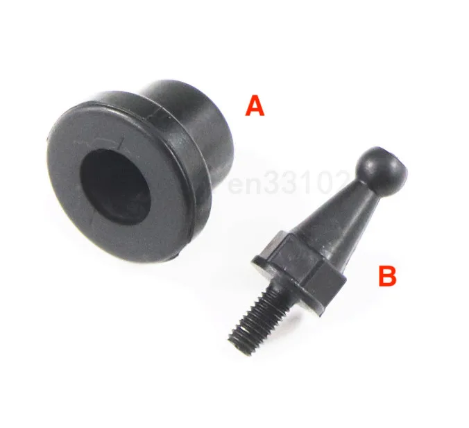 2PCS for Zotye T600 Z300 DOMY X5 X7 SR7 SR9 engine upper guard plate screw upper cover rubber sleeve