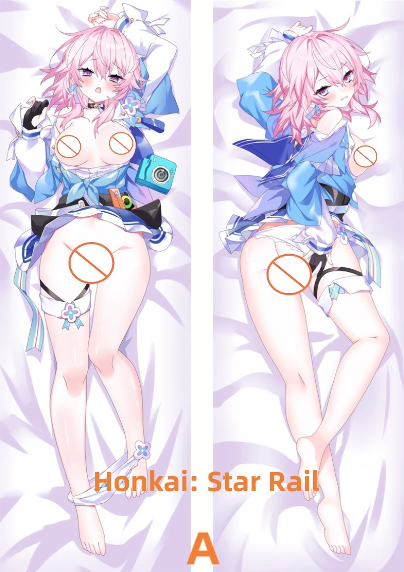 

Dakimakura Anime Pillow Case Honkai: Star Rail Double-sided Print Of Life-size Body Pillowcase Gifts Can be Customized