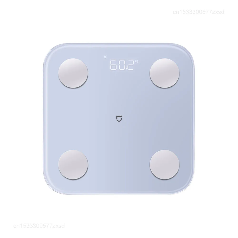 Xiaomi Mijia Весы для жира в теле S400 Bluetooth 5.0 Умный дом Весы для тела Макс. 150 кг Светодиодный дисплей Двухчастотное точное измерение