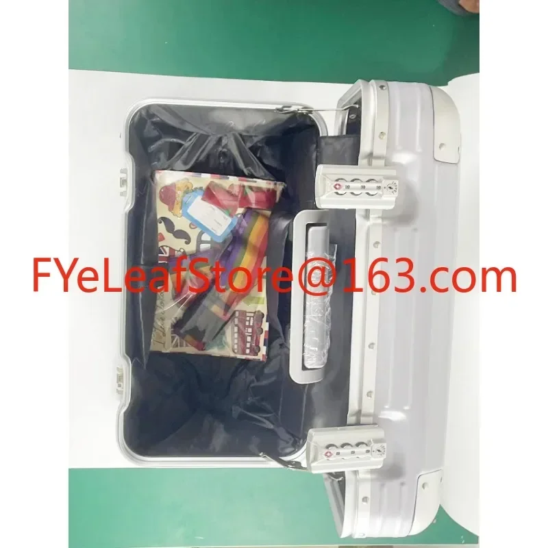 Travel Bags Business Carry On Aluminium Pilot Case Luggage Suitcases Trolley Pilot Case.