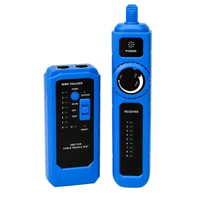 NEW HOT In Stock-High Sensitivity Ethernet LAN Network Cable Tester POE RJ45 RJ11 Telephone Wire Tracker Upgraded ABS Probe Line