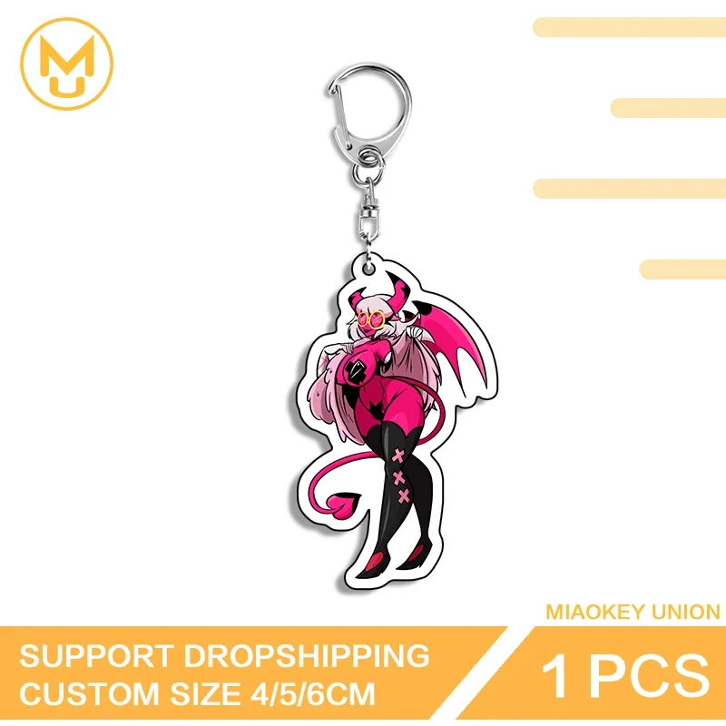 Verosika Mayday Alluring Devil Queen Acrylic Key Chains Advance Guard Lightweight Pendant Props Versatile Fashionable Jewelry