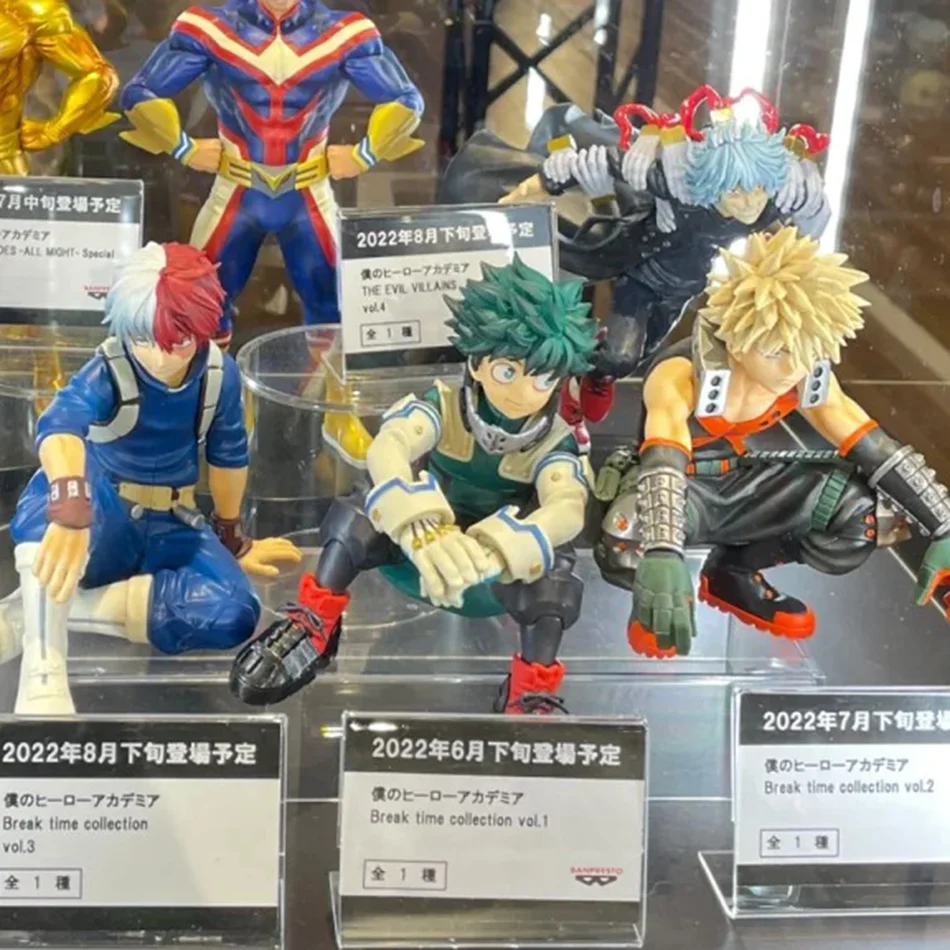 Figura de Anime My Hero Academia Shoto Bakugou Boku Izuku Duke Pvc 11cm figuras de acción personaje de Anime regalo colección regalos de la serie