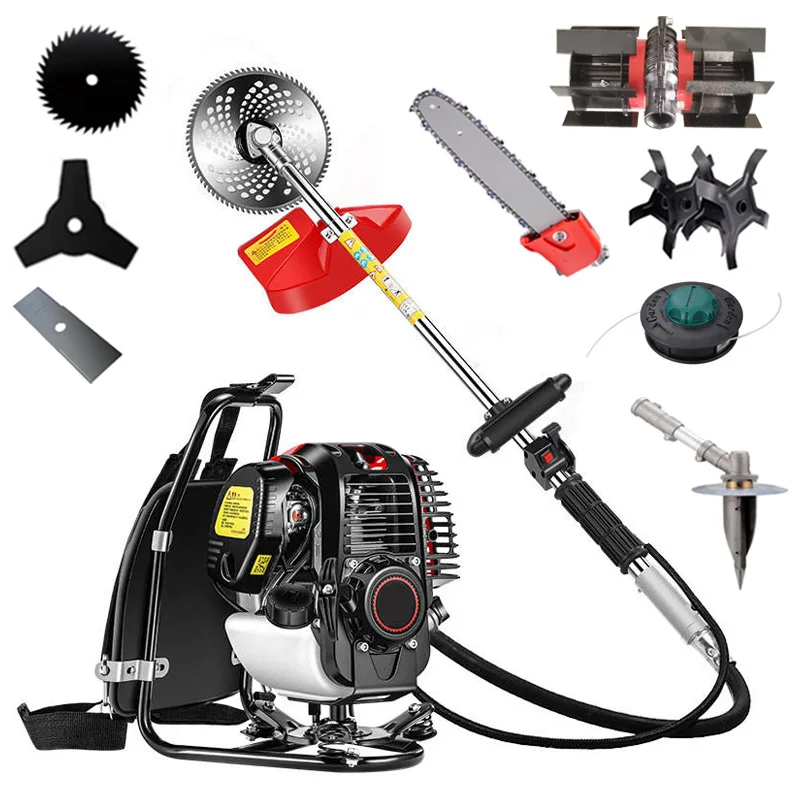 Factory Wholesale Ready to Ship Backpack Lawn Mower Engine Garden Weeding Tools Heavy- Brush Cutter