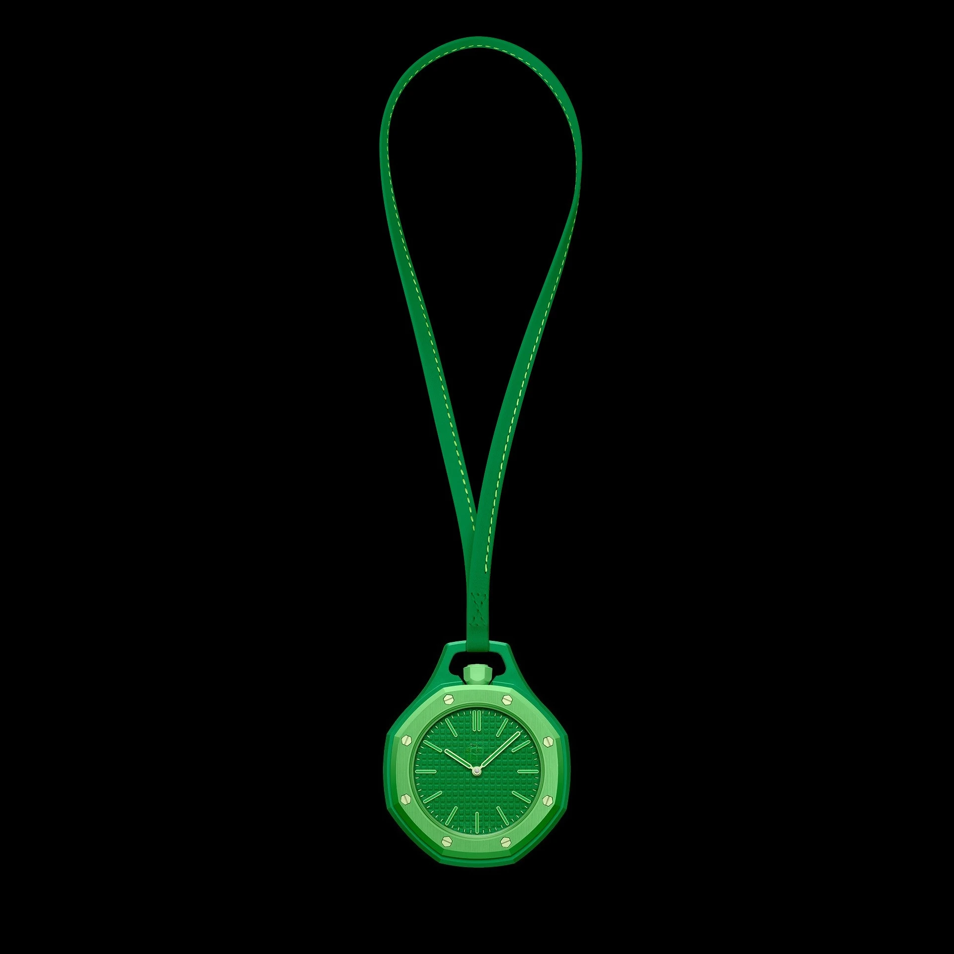 2026 New D-SPORT Collaboration Pocket Watch Fashion Quartz Wristwatch Waterproof Leather Strap Pendant Hanging Watc image 3