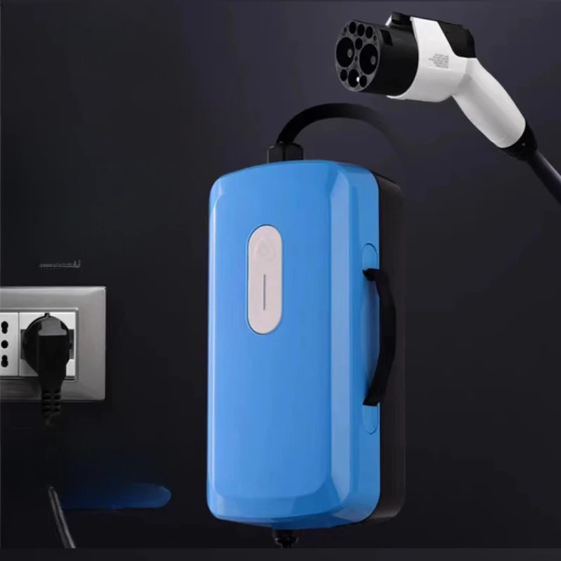 Portable DC charger for new energy vehicles, slow charging to fast charging, seven hole to nine hole AC to DC conversion