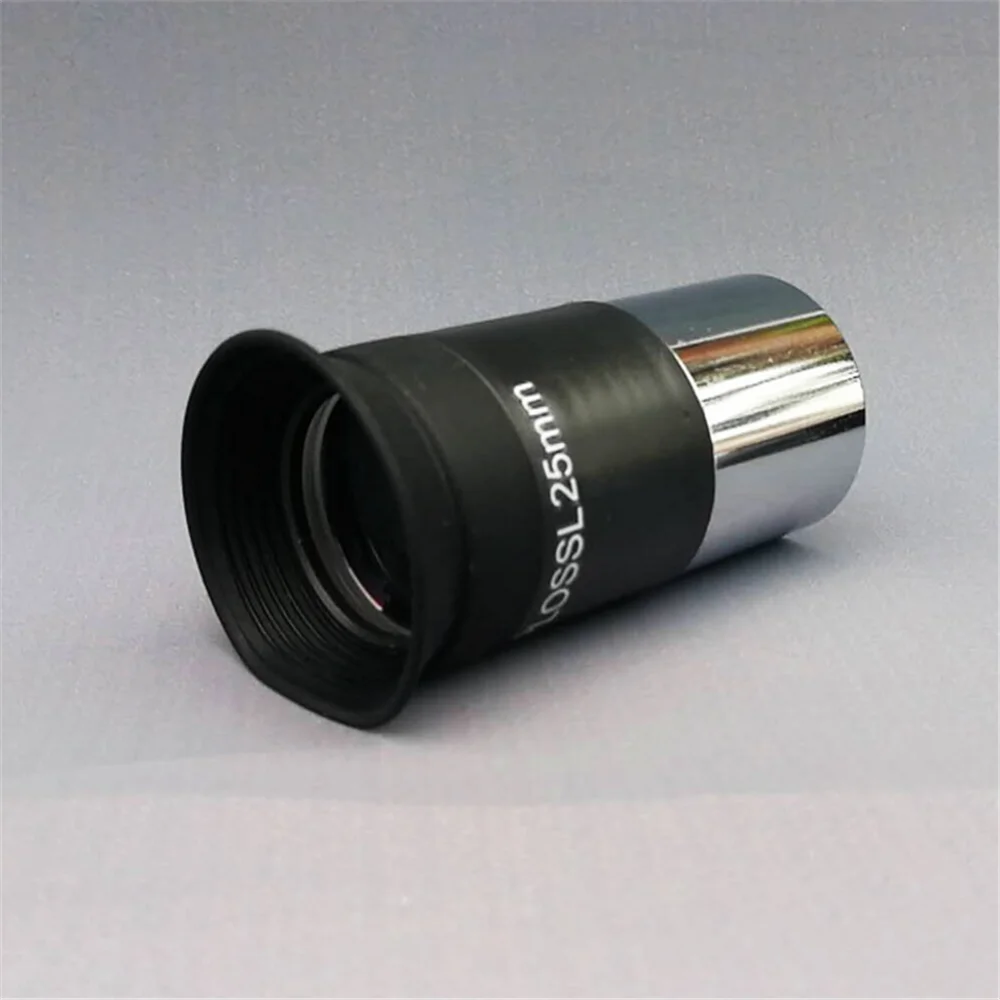 Agnicy Astronomical Telescope Accessories Plossl PL 25mm Optical Eyepiece Metal 1.25 Inches 31.7mm Optical Lens Eyepiece