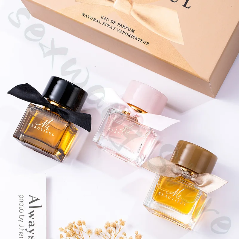 Coffret cadeau de parfum corporel X3 HI, parfum floral et fruité longue durée, parfum frais et naturel, parfum léger, 30ml