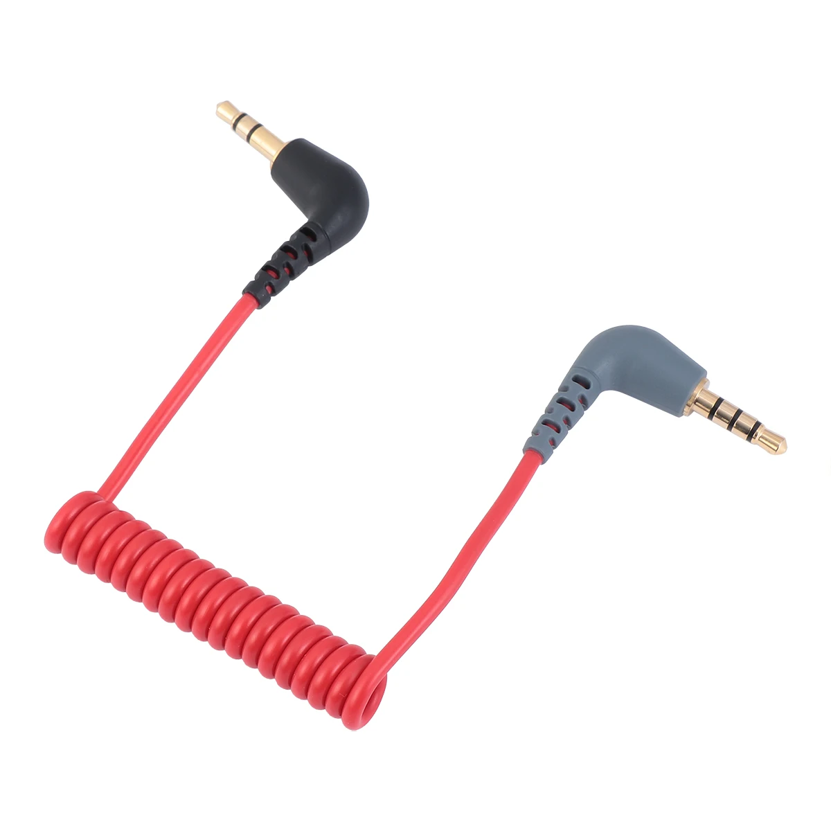 

Audio Line 3.5mm Oxygen free Copper Durable Right Angle Wire Long Size Fit Audio Player Computer Smartphone Microphone Wearproof