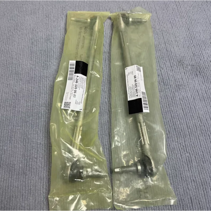 Para mercedes original w246 w117 cla220 b200 cla45 w176 b250 a2463200689 barra de equilíbrio haste de ligação curta
