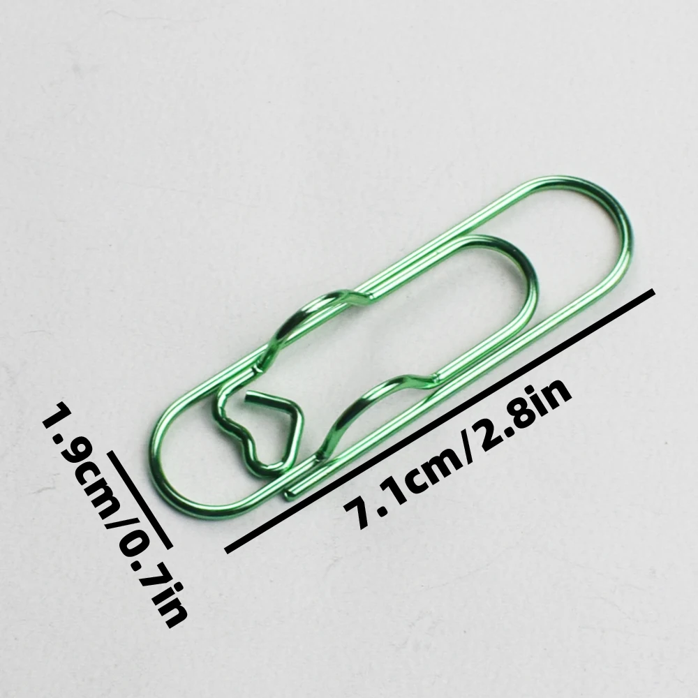Multifunctional Metal Paper Clip with Integrated Pen Holder for Notebooks School and Office Stationery