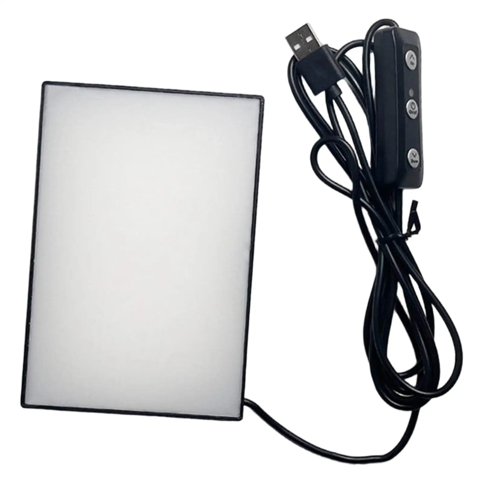 Slide Viewer Light Box 5800K Daylight Balanced LED Light for Photo Film Negative Scanning and Art Drawing